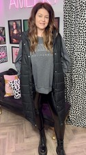 Black Longline Gilet