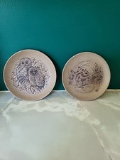 2 X 13cm Poole Pottery Plates