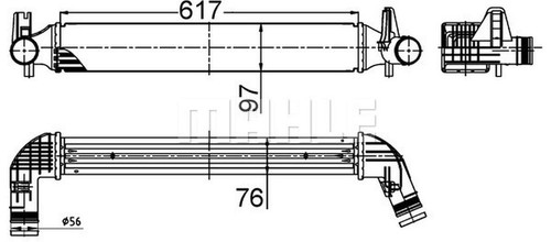 Mahle charge air cooler - mahle,