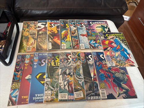 Lot superman comic - lot, of