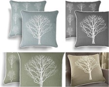 Woodland tree cushion cover - tree,