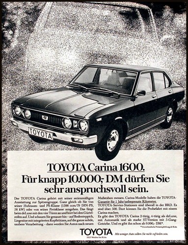 1975 toyota carina 1600 - 1975,