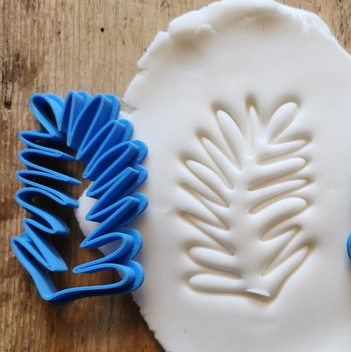 Fern leaf cookie - leaf,