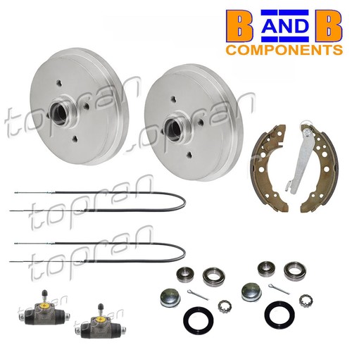 Brake drums shoes cables - brake,