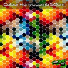 ROLLED - COLOUR HONEYCOMB