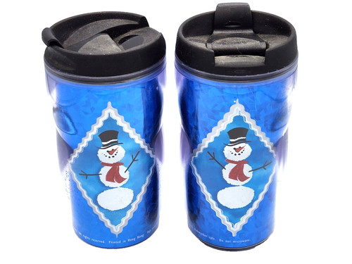 Starbucks snowman mini travel - snowman,