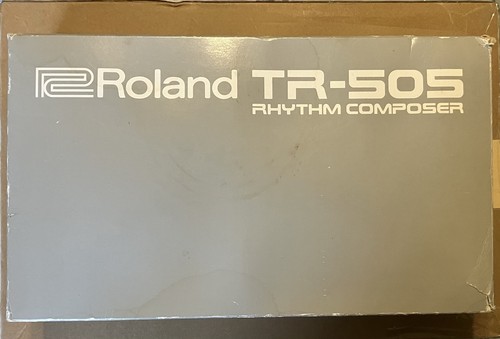 Roland 505 drum machine - drum,