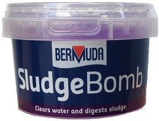 Bermuda Sludge Bomb Breaks Down Ammonia Nitrite Organic Waste Pond Treatment