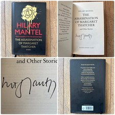 Signed Hilary Mantel The Assassination Of Margaret Thatcher First Edition Rare