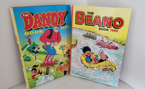 Beano and dandy annuals - and,