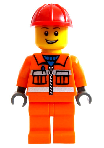 Lego crane operator with - lego,