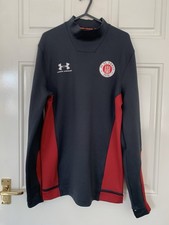 Under Armour St Pauli 2016/2017 ColdGear Football Training Jumper Medium Men’s