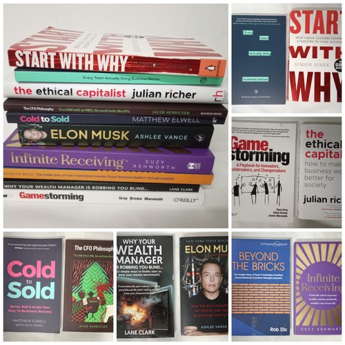 Business books bundle - business,