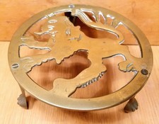 Brass Trivet Kettle Pan Stand