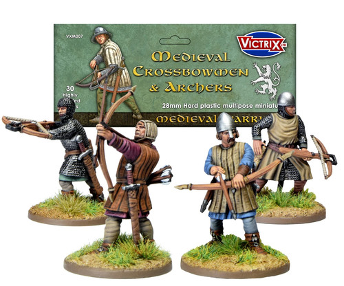 Medieval crossbowmen archers - crossbowmen, &