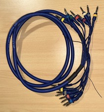 8-way 6.35mm Mono Jack Studio Wiring Loom 2.5m