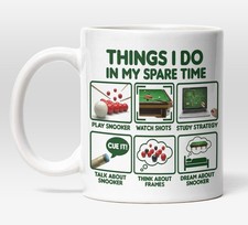 Snooker Mug – Things I Do In