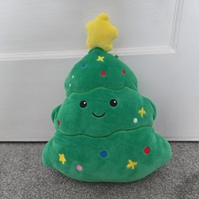 Squishie Green Christmas Tree Plush Holiday Soft Toy By Fountasia