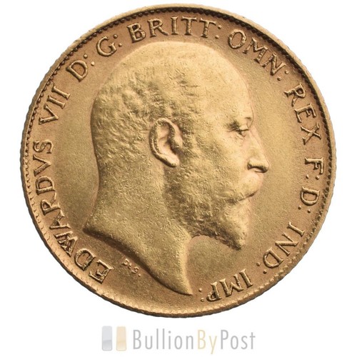 Gold half sovereign - gold,