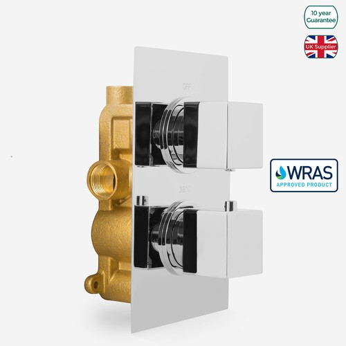 Concealed thermostatic shower - concealed,