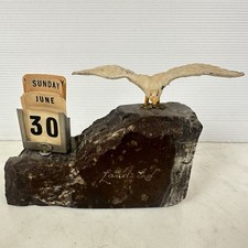 Beautiful large Cornish Serpentine carved stone lighthouse