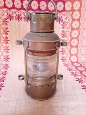 Ships lantern brass - brass, navigation