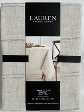 NEW RALPH LAUREN TABLECLOTH 60