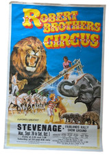 Robert bros circus poster - circus,