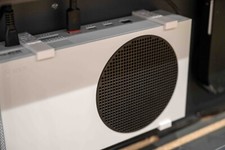 Xbox Series S Wall / Cupboard Mount Bracket - White Made by Layers Custom Parts