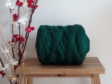 Bottle Green* Merino Roving