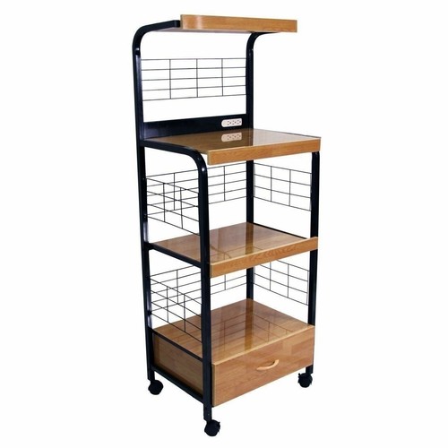 Beech wooden black metal - wooden,