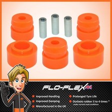Land Rover Freelander 1 -5 Piece Rear Diff Mount Bushes in Polyurethane Flo-Flex