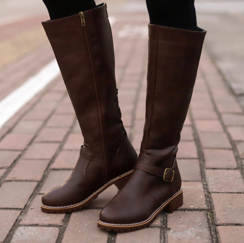 New women leather - women, mid