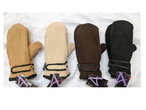 Ladies mittens fleece - mittens,