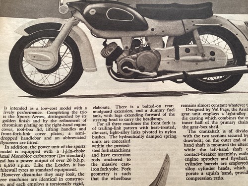 Ariel leader arrow super sport - ariel,