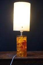 Vintage shattaline table lamp - vintage,