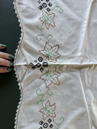 Handmade embroidered buffet - handmade,