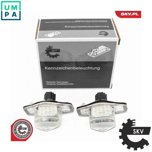 Licence plate light 72skv547 - plate,