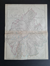Antique 1863 map - Cumberland