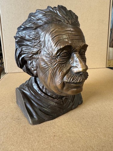 Bronze bust albert einstein - bust, of