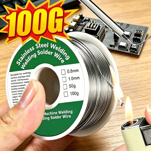 Low temp solder - wire, roll