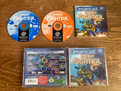 Deep fighter sega dreamcast - deep,