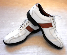 FootJoy ICONE Golf shoes for men in white size 8UK/EU42 -Excellent