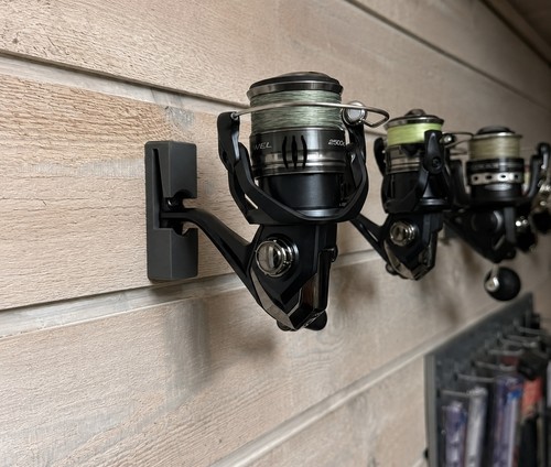 Large fishing reel wall - large,