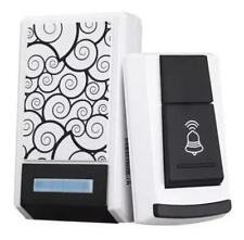 WIRELESS DOOR BELL DOORBELL DIGITAL CORDLESS PORTABLE 36 CHIME 100M RANGE HOME