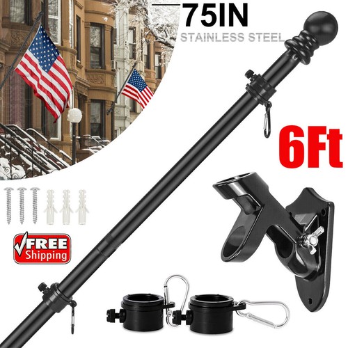 6ft flag pole - pole, kit