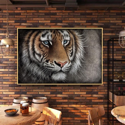 Large 80x100cm oak - large, frame