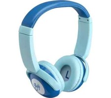 GOJI Wireless Bluetooth Kids Headphones Volume Limiting Safe GKIDBTB18 Blue