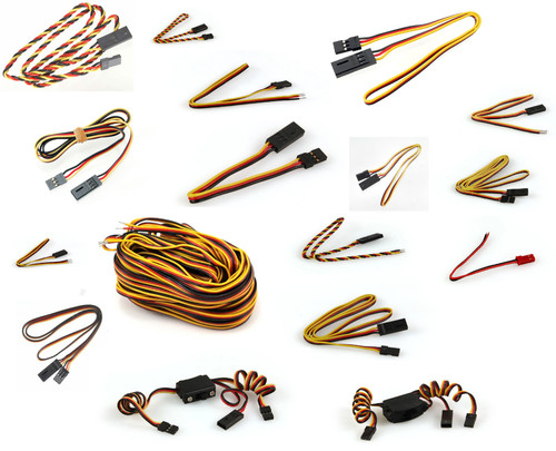 Servo extension leads - extension, cables