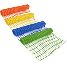 1mx50m Plastic Barrier Mesh Safety Fence High Density Garden Netting 4 Colours